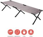 Alu Feldbett Topaz Camping Liege G&auml;ste Klapp Bett Gro&szlig; 150 kg L