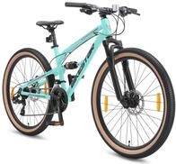 MTB 26" aluminium, vollgefedert, 21 Gang, Scheibenbremse
