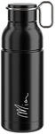 Elite Trinkflasche Syssa Race 750ml, schwarz matt, Edelstahl
