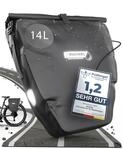 Wasserdichte Fahrradtasche f&uuml;r Gep&auml;cktr&auml;ger 25,4L