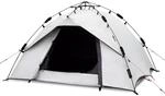 Campingzelt Quick Ash Dark Grey mit Schnellaufbausystem