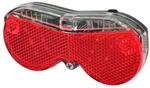 FISCHER Batterie LED-R&uuml;ckleuchte f&uuml;r Gep&auml;cktr&auml;ger