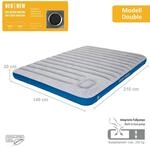 Luftbett Cross Beam XL Isomatte Camping Luftmatratze G&auml;stebett Double