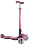 GLOBBER ELITE DELUXE LIGHTS pink, mit Leuchtrollen