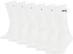 6 Paar Puma Socken Cush Crew Sportsocken Tennis Socken Gr. 35 - 46 Unisex