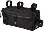 Lenkertasche Venture Schwarz mit 3M-Reflektoren und YKK-Rei&szlig;verschluss