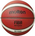 Basketball BG4000 Gr&ouml;&szlig;e 6 Basketball Unisex Orange-Ivory