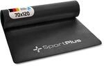 SportPlus Unterlegmatte 120 cm f&uuml;r Heimtrainer und Fitnessger&auml;te, bodenschonend