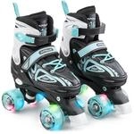 Apollo Super Quad LED ABEC7 verstellbare Kinder Rollschuhe