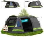 Tunnelzelt Kambo 4 - Campingzelt 4 Personen - 1x dunkle Kabine - Outdoor