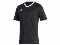 Herren Fussballtrikot - Adidas Entrada 22 schwarz, schwarz, S