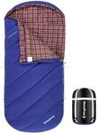 Deckenschlafsack Freespace 250 Winter Schlafsack Breit Baumwolle 12&deg;C
