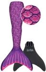 Fin Fun Meerjungfrauenflosse "Mermaidens" Lila f&uuml;r Kinder