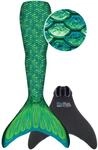 Fin Fun Meerjungfrauenflosse "Mermaidens" Gr&uuml;n f&uuml;r Kinder