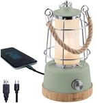 Campinglampe Kiruna - LED Lampe - Retro Outdoor Campinglampe mit Powerbank