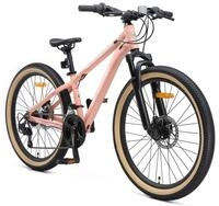 MTB 24" aluminium, Kinderrad 9 Jahre, 21 Gang, Scheibenbremse