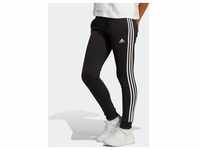 Adidas Jogginghose Damen - schwarz mit Blumenprint, schwarz|weiß, S