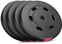 Set aus Kompositgewichten f&uuml;r Langhantel Hop-Sport HS-C40DD 40kg (4x10)