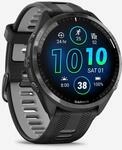 Garmin Smartwatch GPS-Uhr Multisport Cardio - Forerunner 965 schwarz/grau