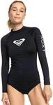 Whole Hearted Long Sleeve Rash Vest - Anthracite