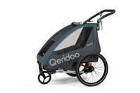 Qeridoo Fahrradanh&auml;nger QUPA 2 Blue