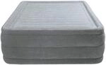 Intex Comfort Plush Extra High Luftbett &ndash; Doppelbett, 203 x 152 x 56 cm.