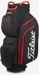 Golf Cartbag Titleist Stadry Cart 14 - schwarz/rot