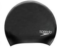Speedo lange Haarkappe schwarz