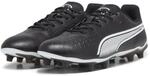 KING MATCH FG/AG Fu&szlig;ballschuhe Herren PUMA Black White