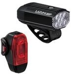 Lezyne Micro Drive 800+ / KTV Drive+ Paar Fahrradlichter Schwarz