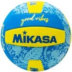 Beachvolleyball Good Vibes Beachvolleyball Unisex Blau-Gelb