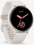 GPS-Uhr Smartwatch Multisport Sport und Fitness - v&iacute;voactive&nbsp;5 wei&szlig;