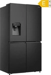 Hisense Freistehend Fl&uuml;gelt&uuml;rk&uuml;hlschrank, Schwarz, 584 l, RQ760N4SBFE,