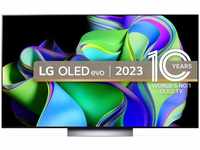 LG OLED65C34LA 65 Zoll 4K UHD Smart TV Modell 2023, Single Tuner schwarz,