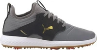 Puma Ignite Power Anpassungsanpassungsk&auml;fig gefertigtes grau glatte Leder -Herren