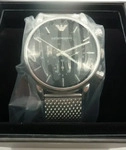 Emporio Armani Luigi Silber Herren Armbanduhr AR1811