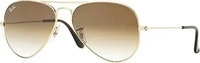 Ray-Ban Sonnenbrille Aviator 3025 001/51 Gold Braun Fade
