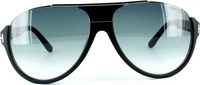 Tom Ford Sonnenbrille 0334 Dimitry 02W Matt Schwarz Blau Grau Gradient Herren