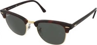 Ray-Ban Runde Herren Sonnenbrille Rot Havana Gr&uuml;n Polariert