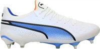 Puma King Ultimate MxSG Wei&szlig;e Herren-Fu&szlig;ballschuhe Wei&szlig;