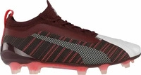 Puma ein 5.1 FG/Ag Womens White Football Stiefel Rosa Damen