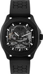 Philipp Plein $keleton $pectre Schwarz Herren Armbanduhr PWRAA0923