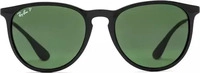 Lunettes De Soleil Ray-Ban Erika 4171 601/2P Noir Vert Polaris&eacute; Schwarz Damen