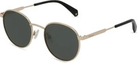 Polaroid Rund Unisex Gr&uuml;n Gold Gr&uuml;n Polarisiert PLD 2053/S