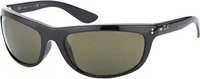 Ray-Ban Lunettes De Soleil Balorama 4089 601/31 Noir Vert Schwarz