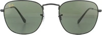 Ray-Ban Sonnenbrille Frank Legend RB3857 919931 Poliert Schwarz Gr&uuml;n G-15