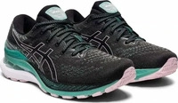 ASICS Gel-Kayano 28 Womens Black Running Trainer Schwarz Damen