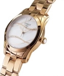 Tissot T-wave ros&eacute;gold Damen Armbanduhr T1122103311100