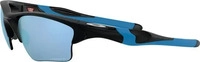 Oakley Wrap Mens Matte Black Prizm Deep H2O polarisierte Sonnenbrille Schwarz Herren