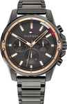 Tommy Hilfiger Mason Herrenuhr Grau 1791790 Herren